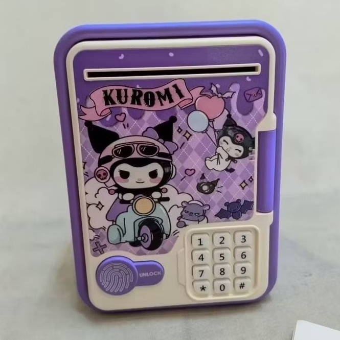 MAINAN CELENGAN ATM BRANKAS - Coin Bank ATM Anak Lucu & Aman mainan edukasi anak saving money karakt
