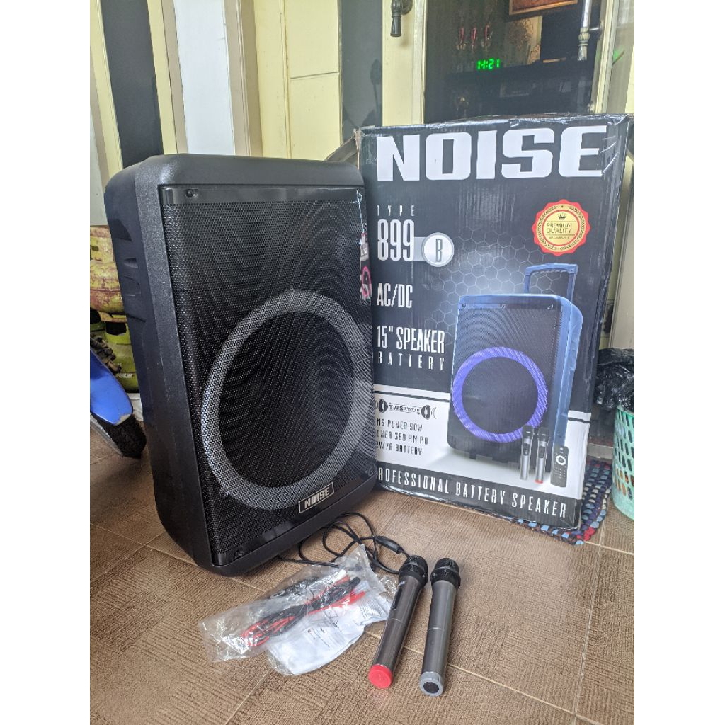 SPEAKER PORTABLE NOISE 899B 15 INCH BEKAS