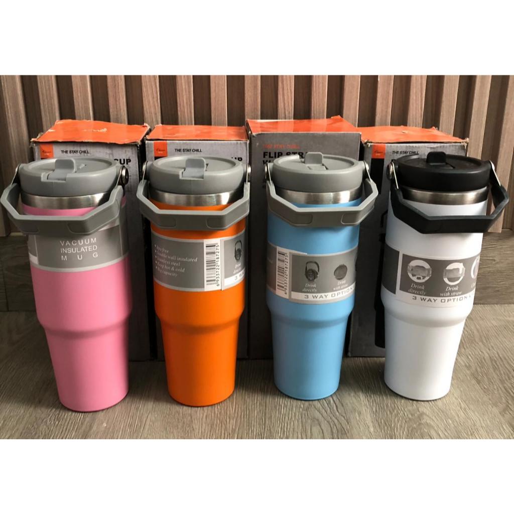 Termos 840 Tumbler Minum kekinian 900ml vacuum flask botol minum aesthetic tahan dingin 3-5 jam