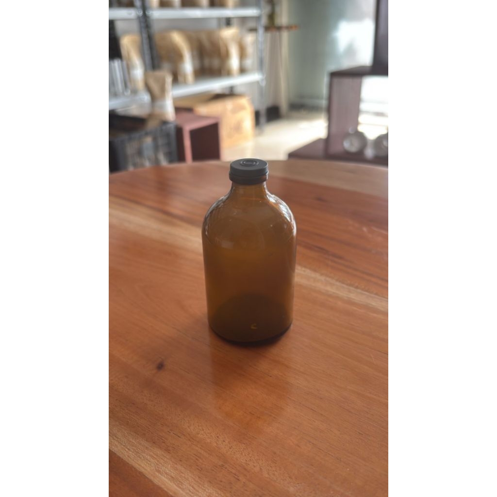 Botol Reed Diffuser 100ml Kaca Amber