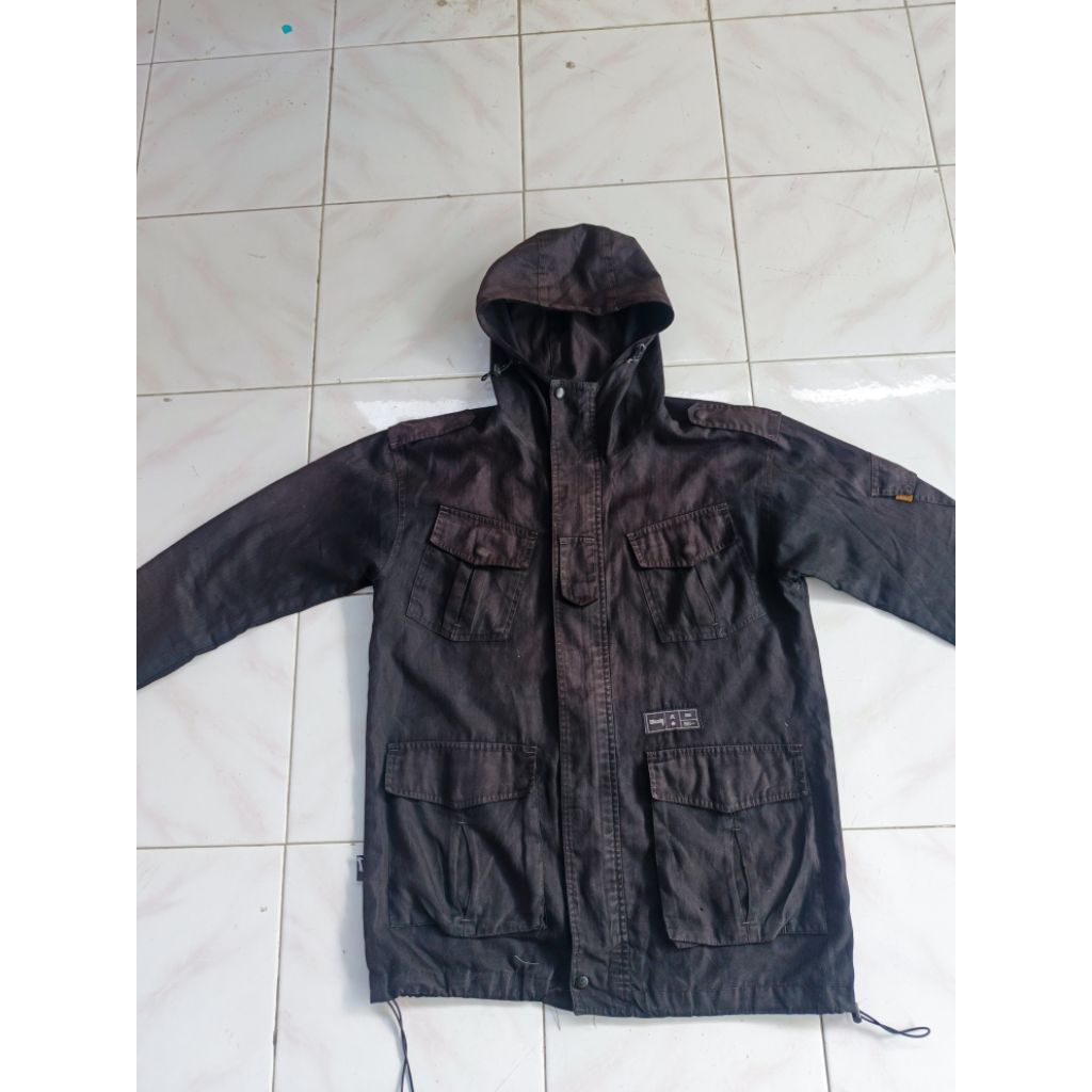 jaket parka bloods retro original..