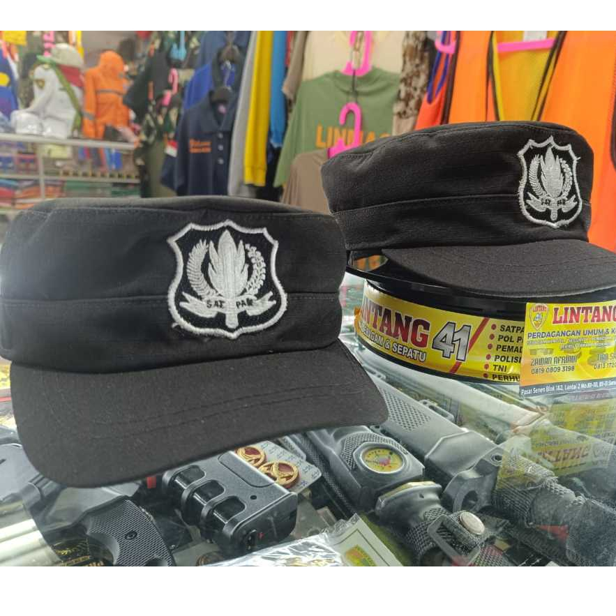 Topi komando SATPAM  EXCLUSIVE/Topi Komando Satpam Topi komando EXCLUSIVE