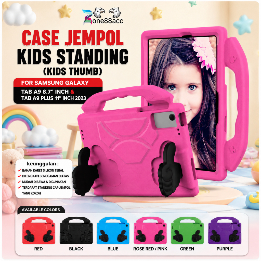 Softcase Samsung Galaxy Tab A9 8.7"inch / Samsung Tab A9 Plus 11"inch / casing samsung tab a9+ / cas