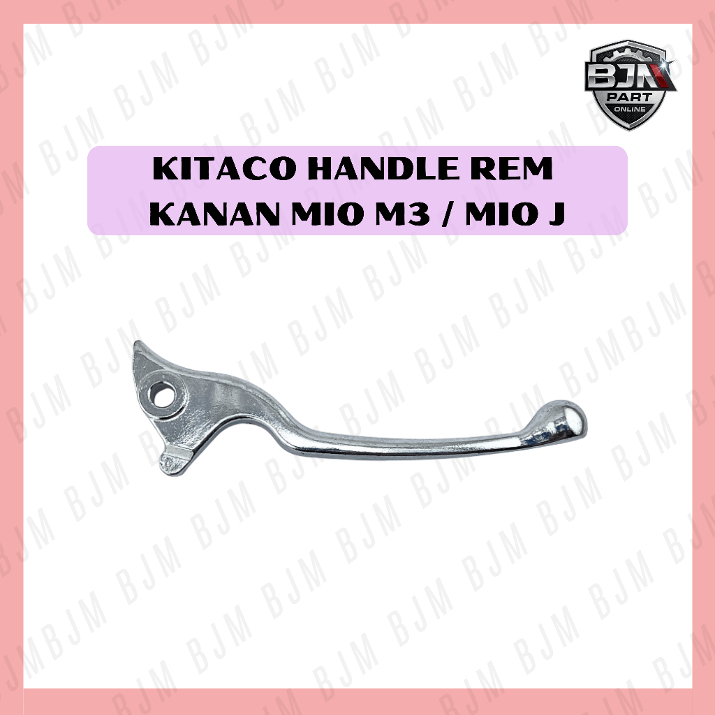 HANDLE REM KANAN MIO M3 MIO J KITACO KTC SILVER - TUAS REM DEPAN MIO SOUL GT FINO XEON MIO Z