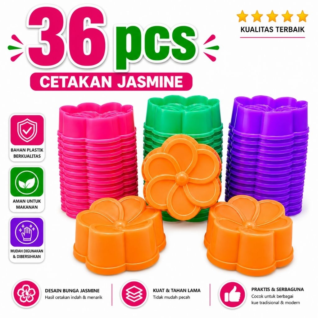 cetakan kue putu ayu jasmine merk kh