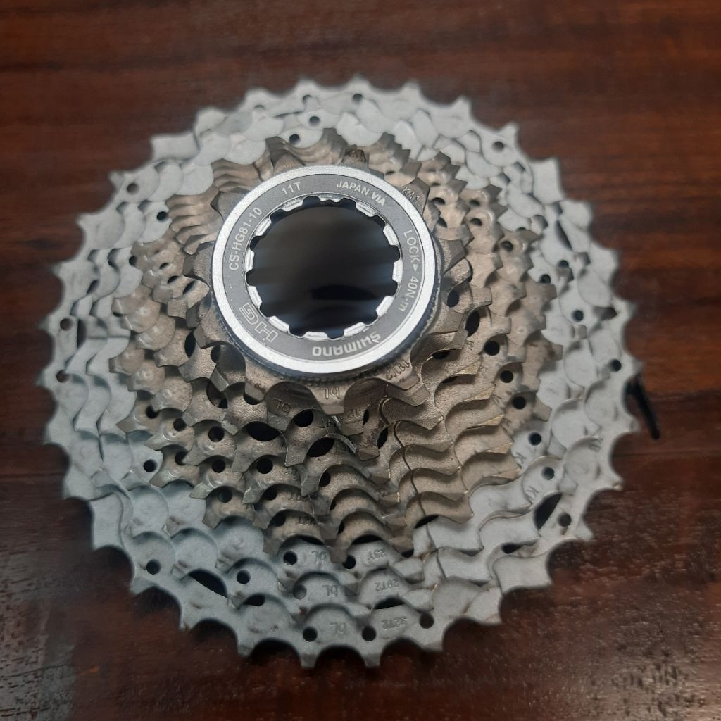 Shimano Sprocket Cassette SLX CS-HG81 10 Speed 11-32T - Sproket Shimano SLX HG81 10 Speed 11-32