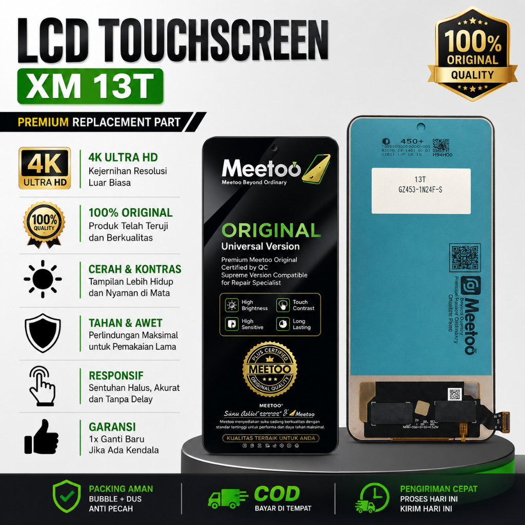 LCD Touchscreen Xiaomi 11 Lite Original 100% Fullset
