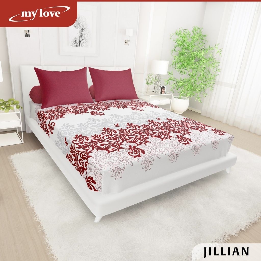 Sprei my love 160x200 & 180x200 tinggi 30cm sprei katun all new my love