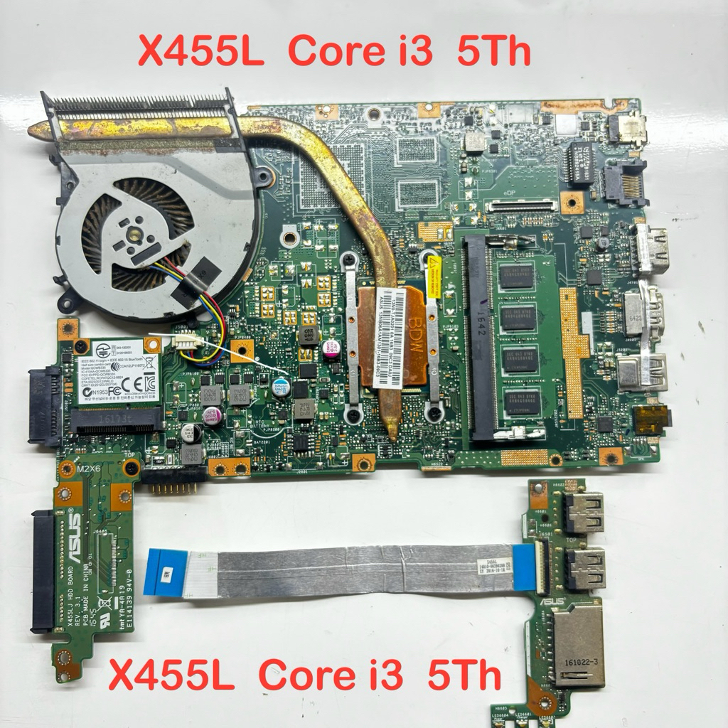 MAINBOARD / MESIN LAPTOP ASUS X441U- X455L - A555L Core i3 Gen 5 NORMAL TESTED