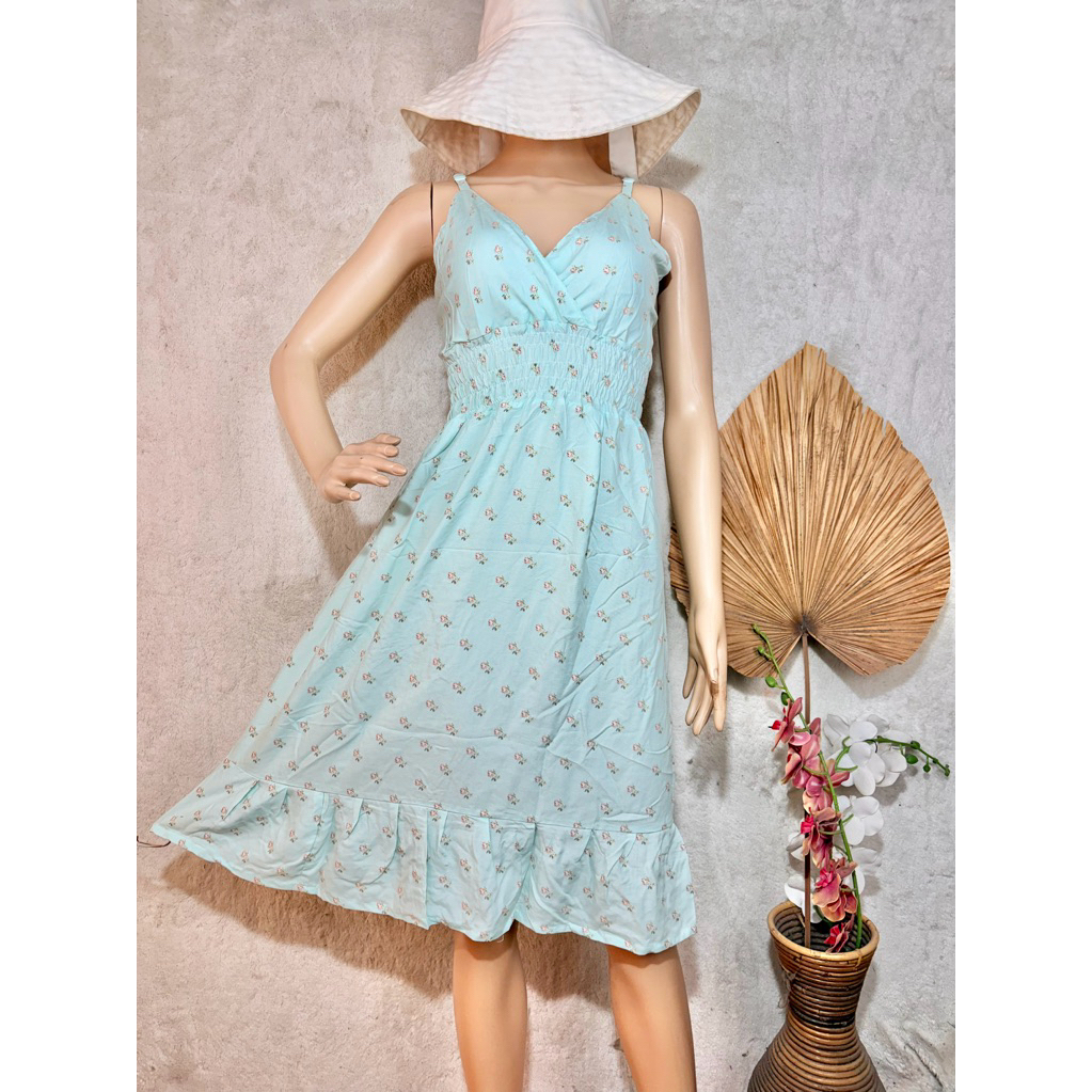 DRESS MOZA GESFER YUKENSI BALI/ MOZA GESFER  PENDEK BUSUI/DRESS MAUDY