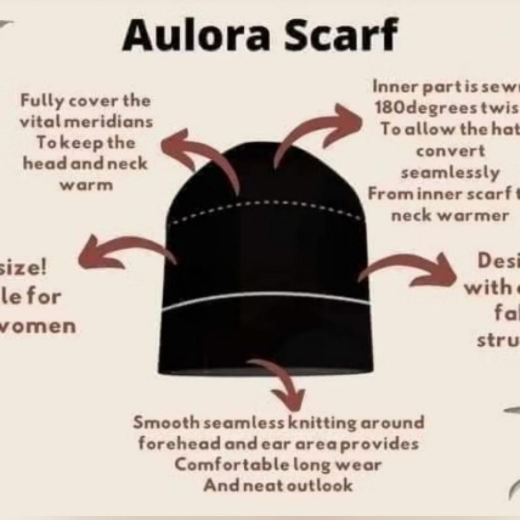 scarf aulora original