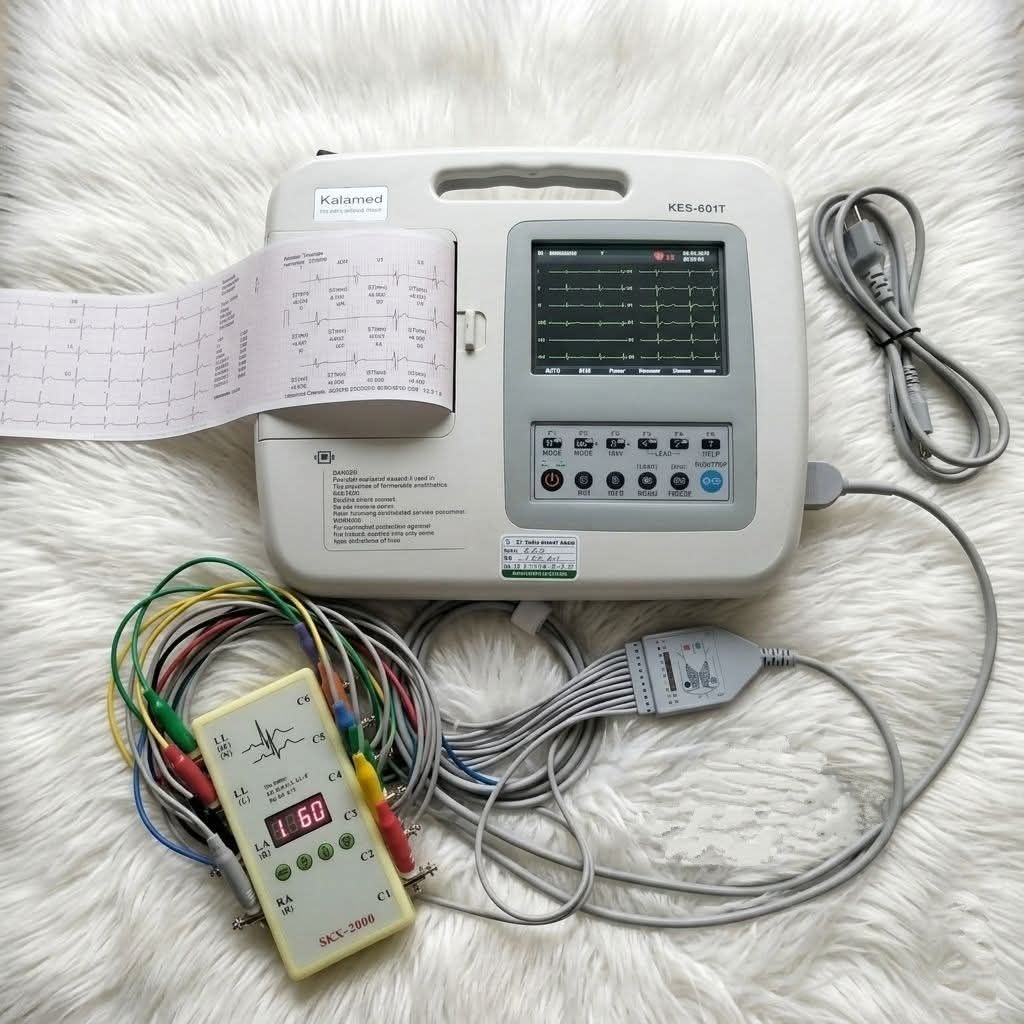 EKG 6 CHANNEL KALAMED KES-60IT Touchscreen (SECOND CONDITION)