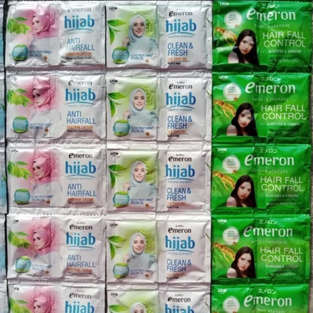 9 Renceng Shampoo Emeron 10 ml  Emeron Shampoo Renceng  Shampoo Emeron Renteng
