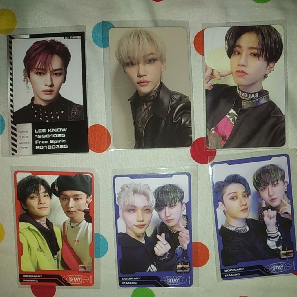 Photocard Stray Kids ODDINARY