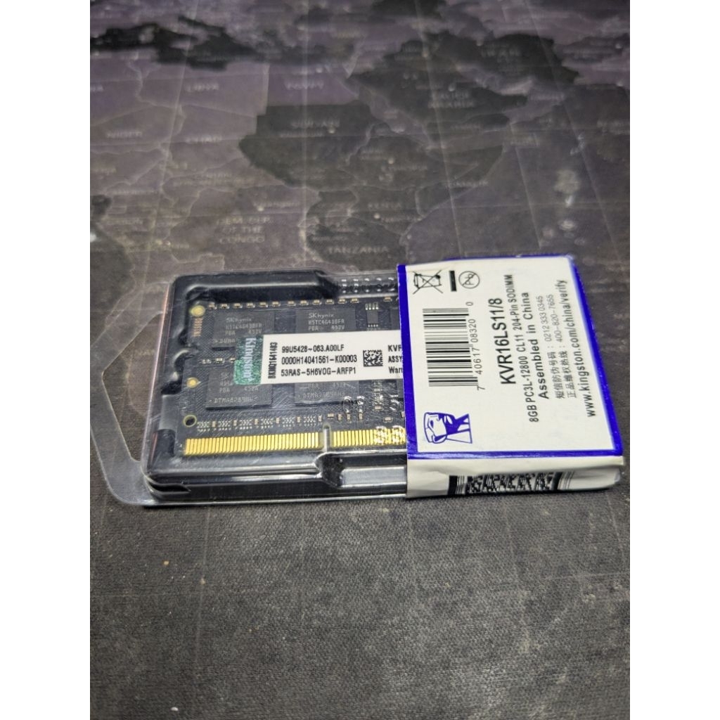 RAM Kingston 8GB DDR3L Baru