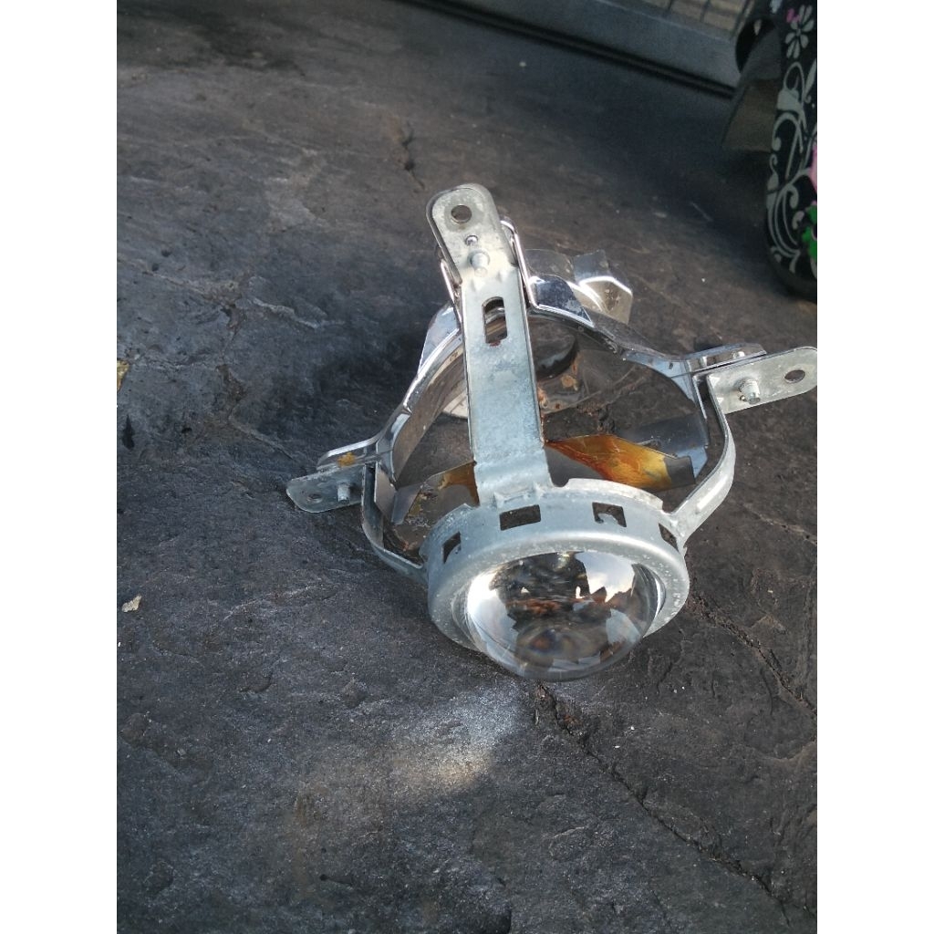 lensa lampu depan honda scoopy original