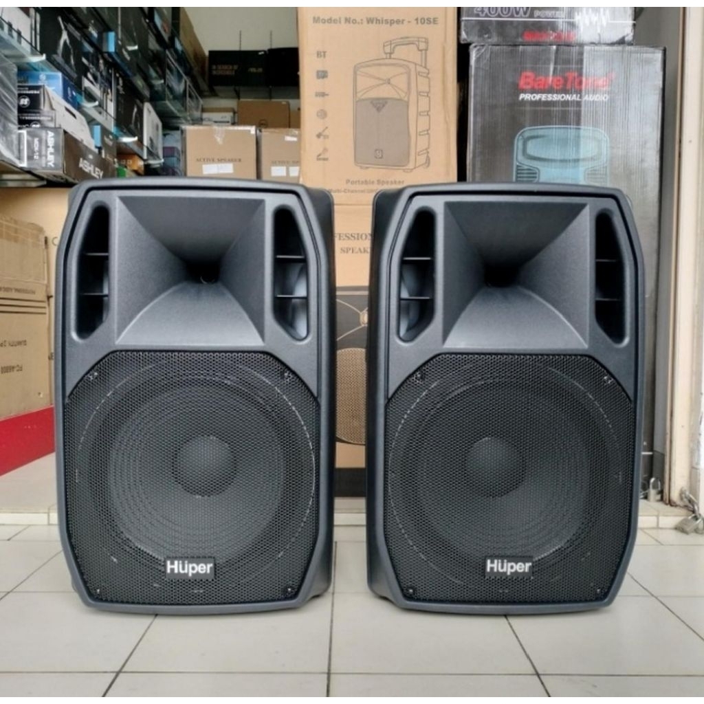 SPEAKER HUPER AK 15 SPEAKER AKTIF HUPER 15 INCH(SEPASANG)