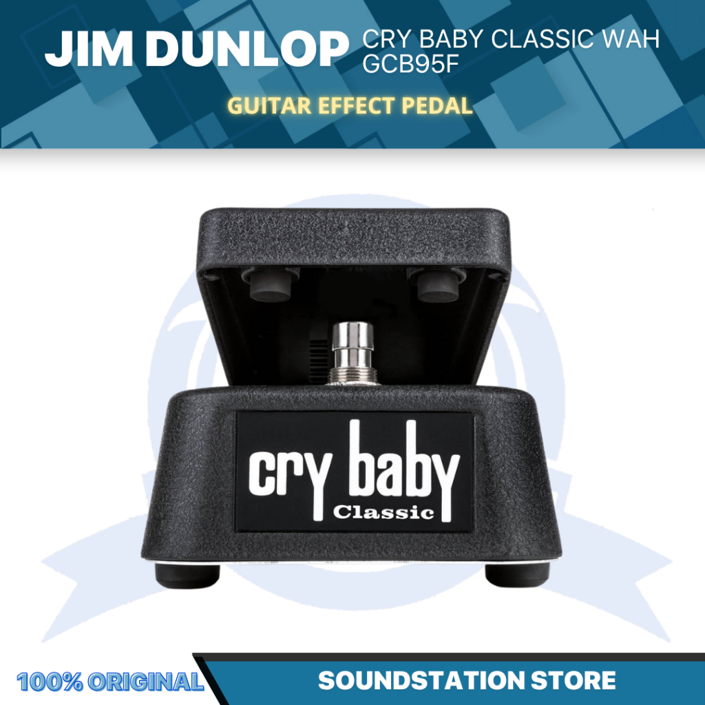 JIM DUNLOP CRY BABY CLASSIC WAH GCB95F - Wah Pedal Efek
