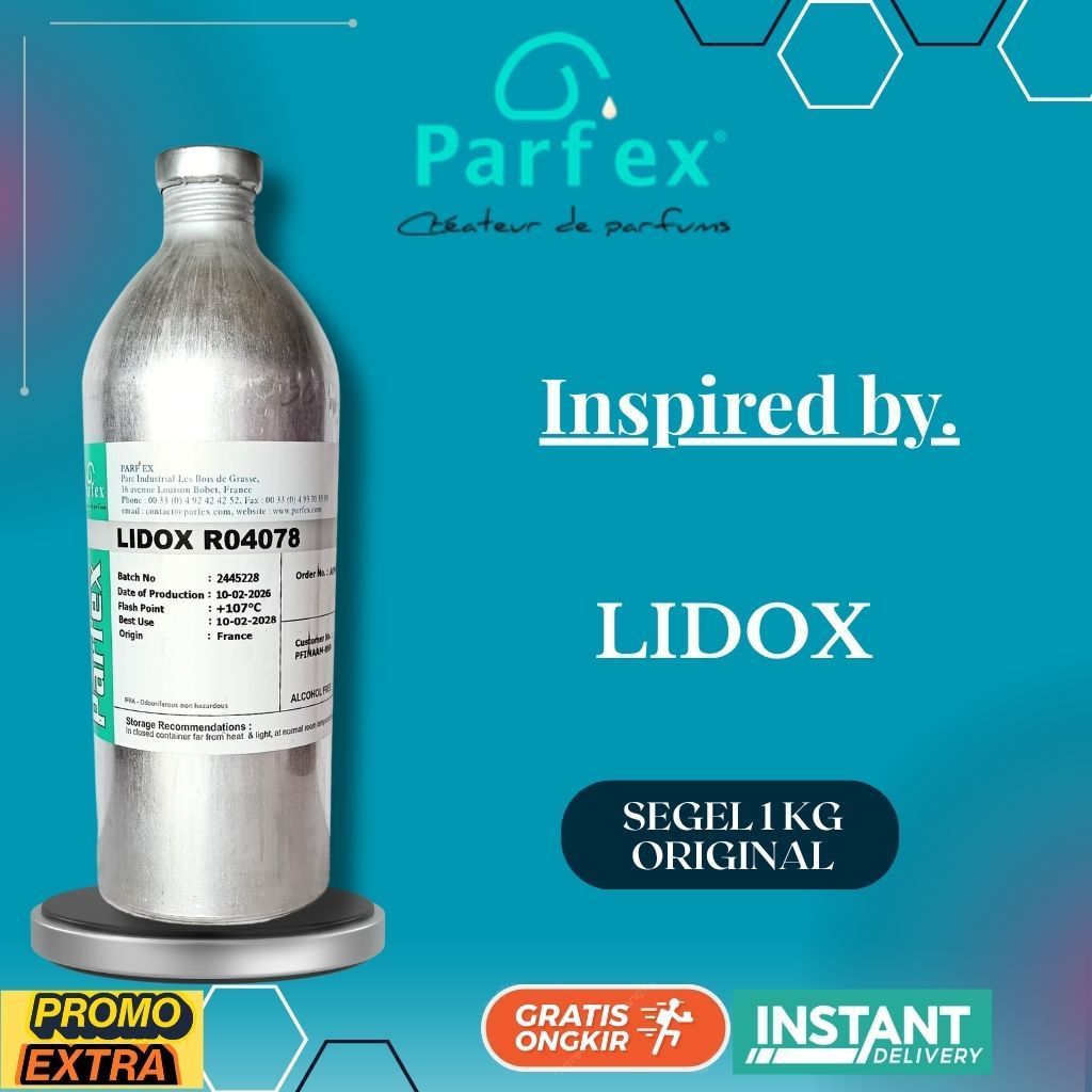 (1KG segel) BY PARFEX lidox INSPIRED by. ( lidoo/luxs ) 100% ORIGINAL PABRIK