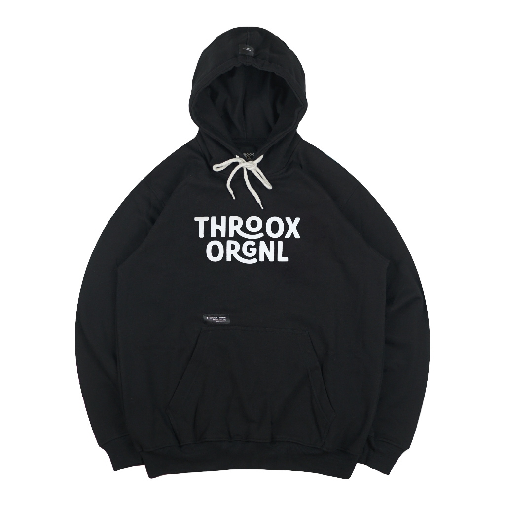 Throoxoriginal Jaket Hitam Beraldo Black || Hoodie Throox