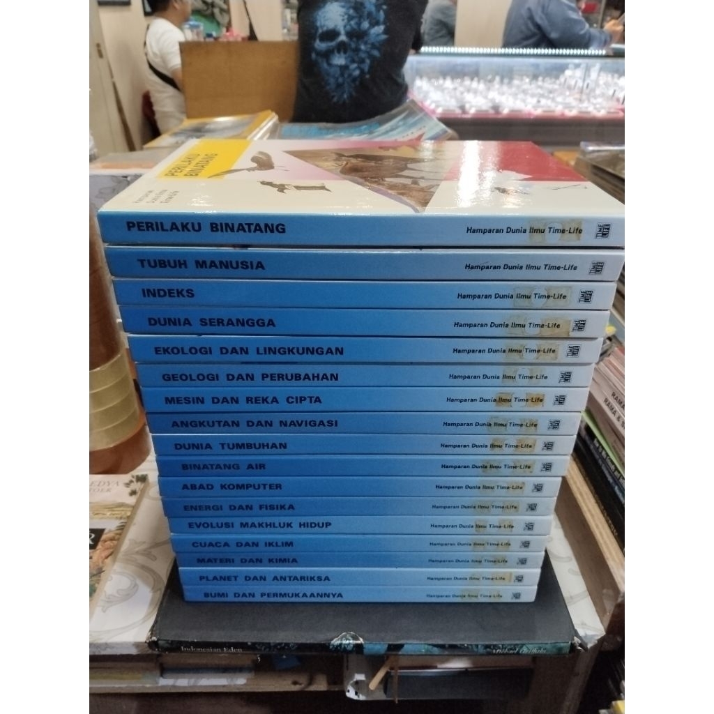 Buku original HAMPARAN DUNIA ILMU TIME LIFE 17 BUKU