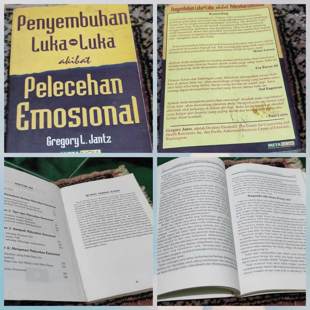 Seken/Preloved Penyembuhan Luka-Luka Akibat Pelecehan Emosional - Gregory L. Jantz