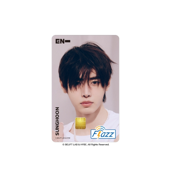 Kartu Flazz Special Edition ENHYPEN SUNGHOON
