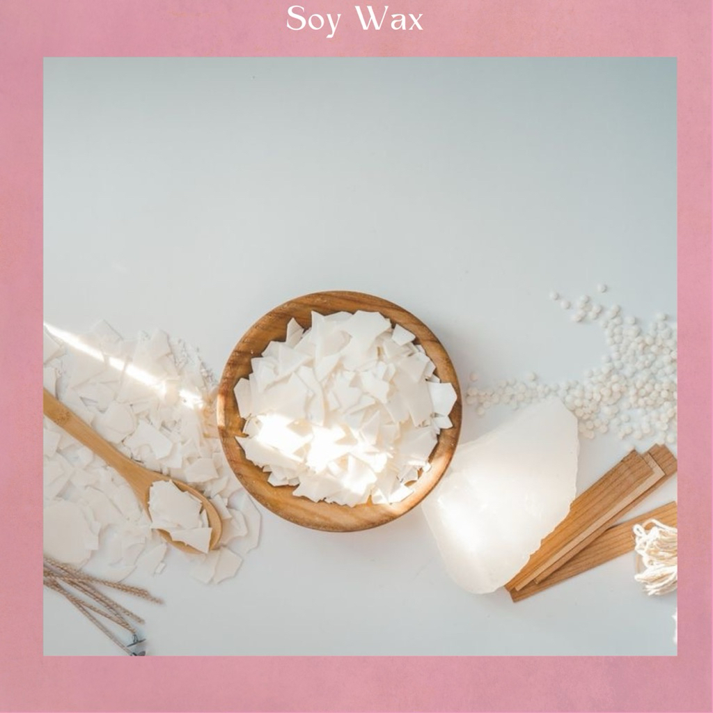 Flakes Soy Wax | Bahan Lilin Aromaterapi | Lilin Kedelai Natural