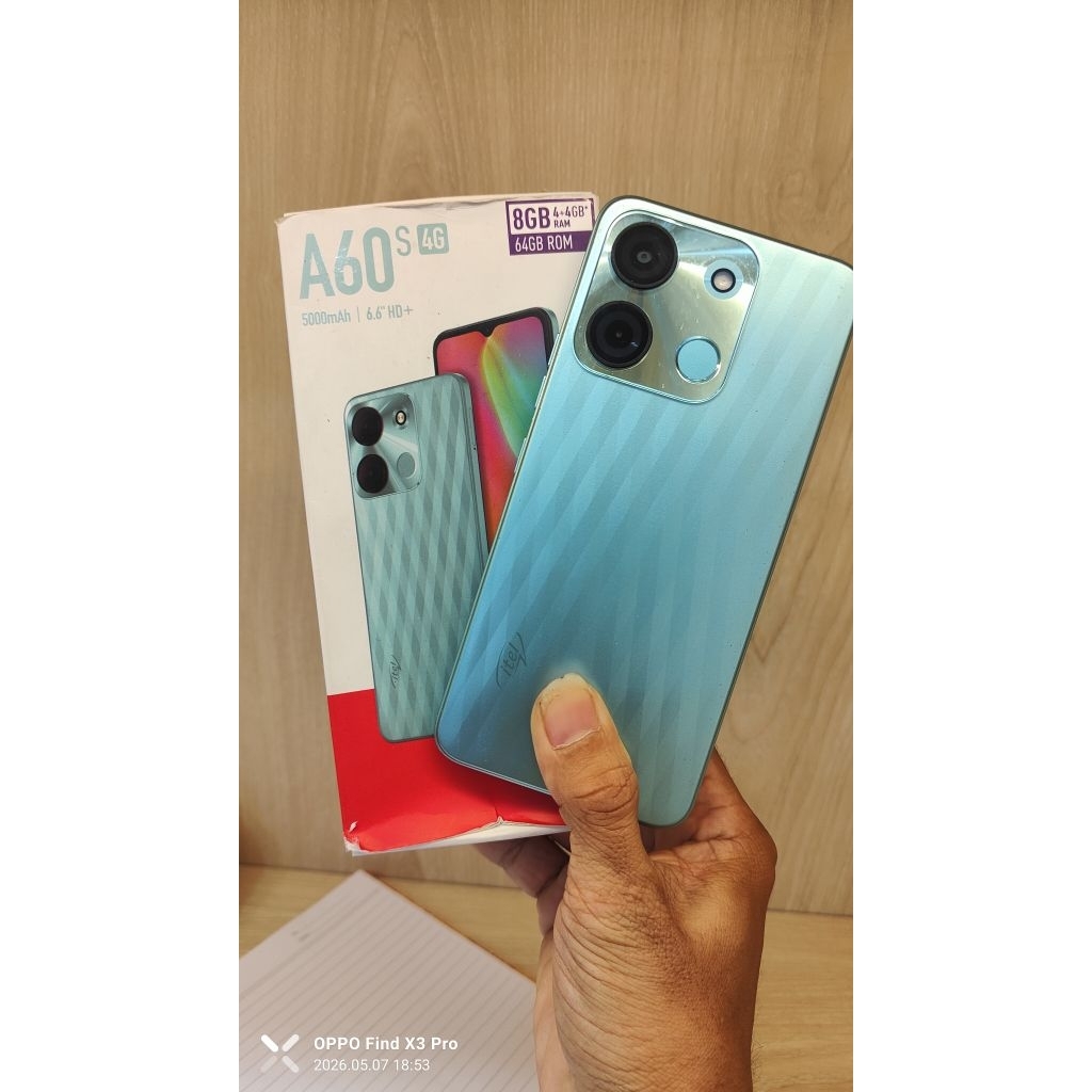 HP ITEL A60s 4/64gb second full set