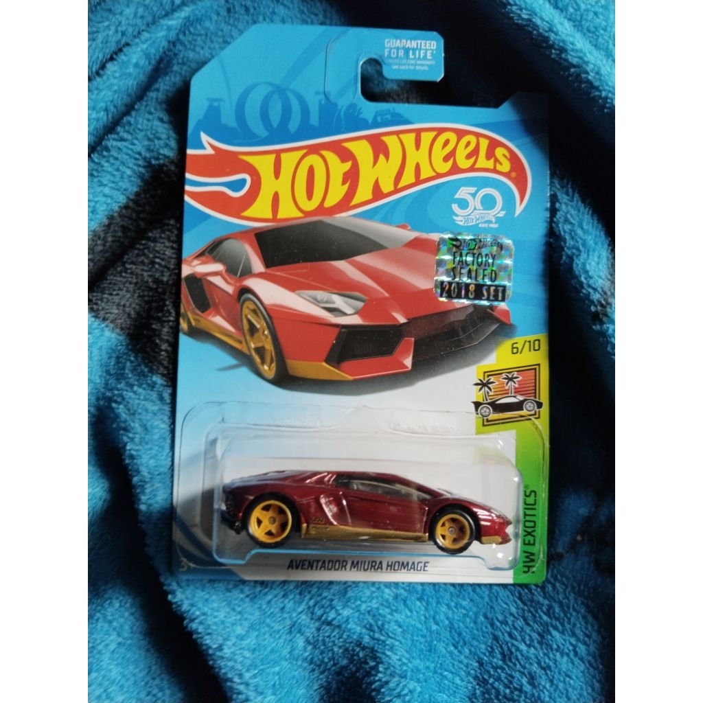 hotwheels super treasure hunt lamborghini aventador FS