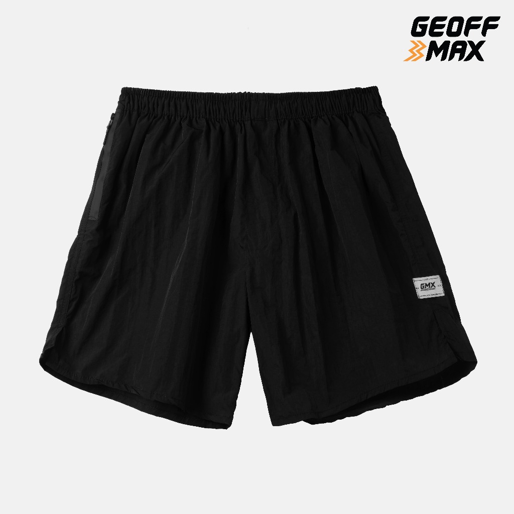 Geoff Max - Optima Black Celana Lari Olahraga Gym Pria