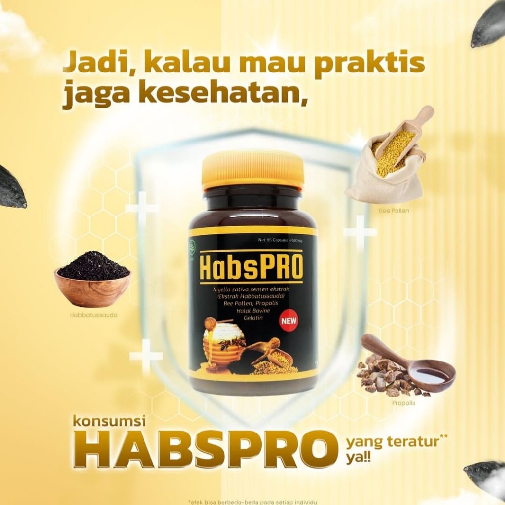 HABSPRO HERBAL ORIGINAL 100% BPOM