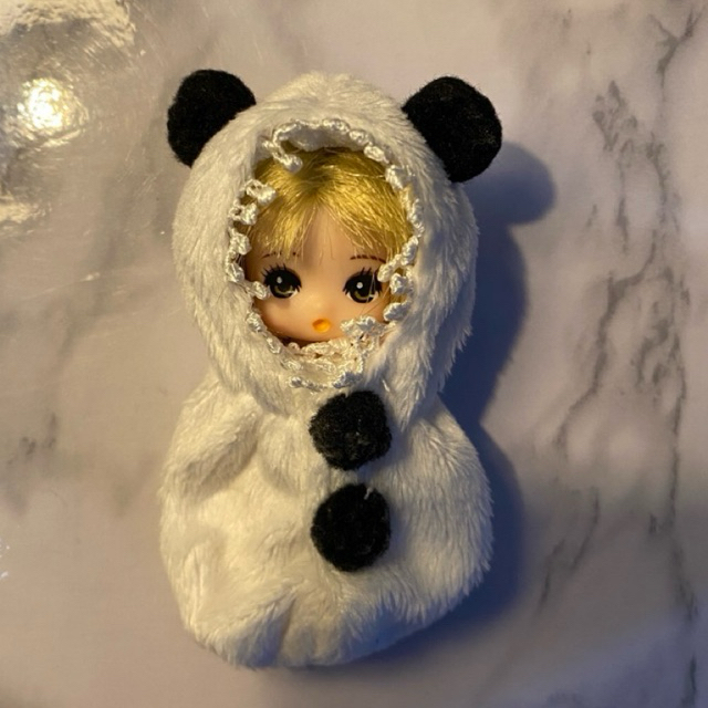 Takara Tomy Licca-chan Baby Panda Pajama Costume
