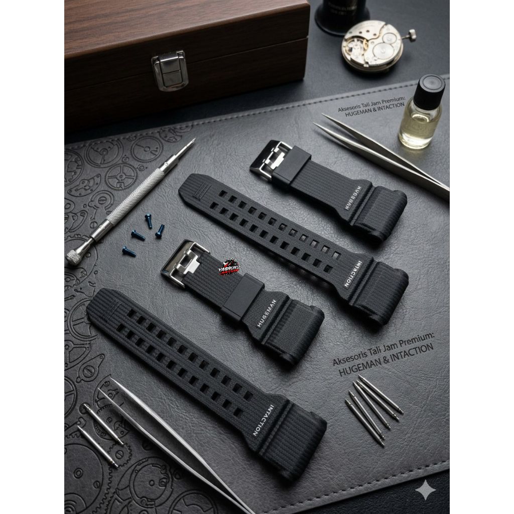 Strap Tali Jam 3SECOND Rubber PU Original
