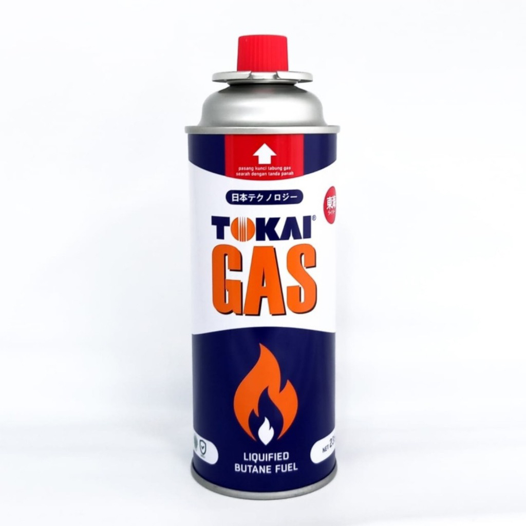 Tokai tabung gas kompor portable 235g - tokai tabung gas isi ulang - tokai gas portable - tokai gas 