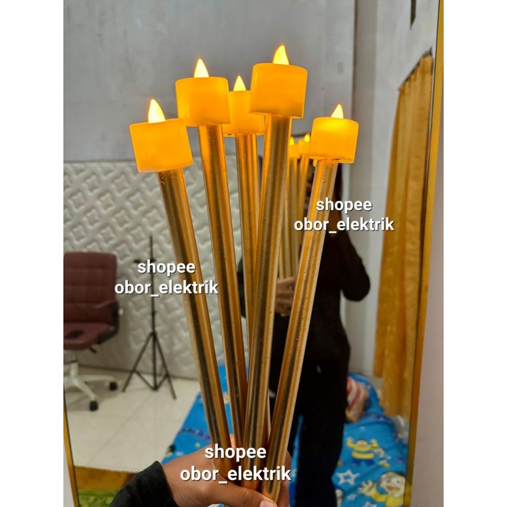 Best Deals Obor Elektrik/Obor Led/Obor Pawai Takbiran/Obor Modern/Obor Karnaval/Mainan Anak/Lampu