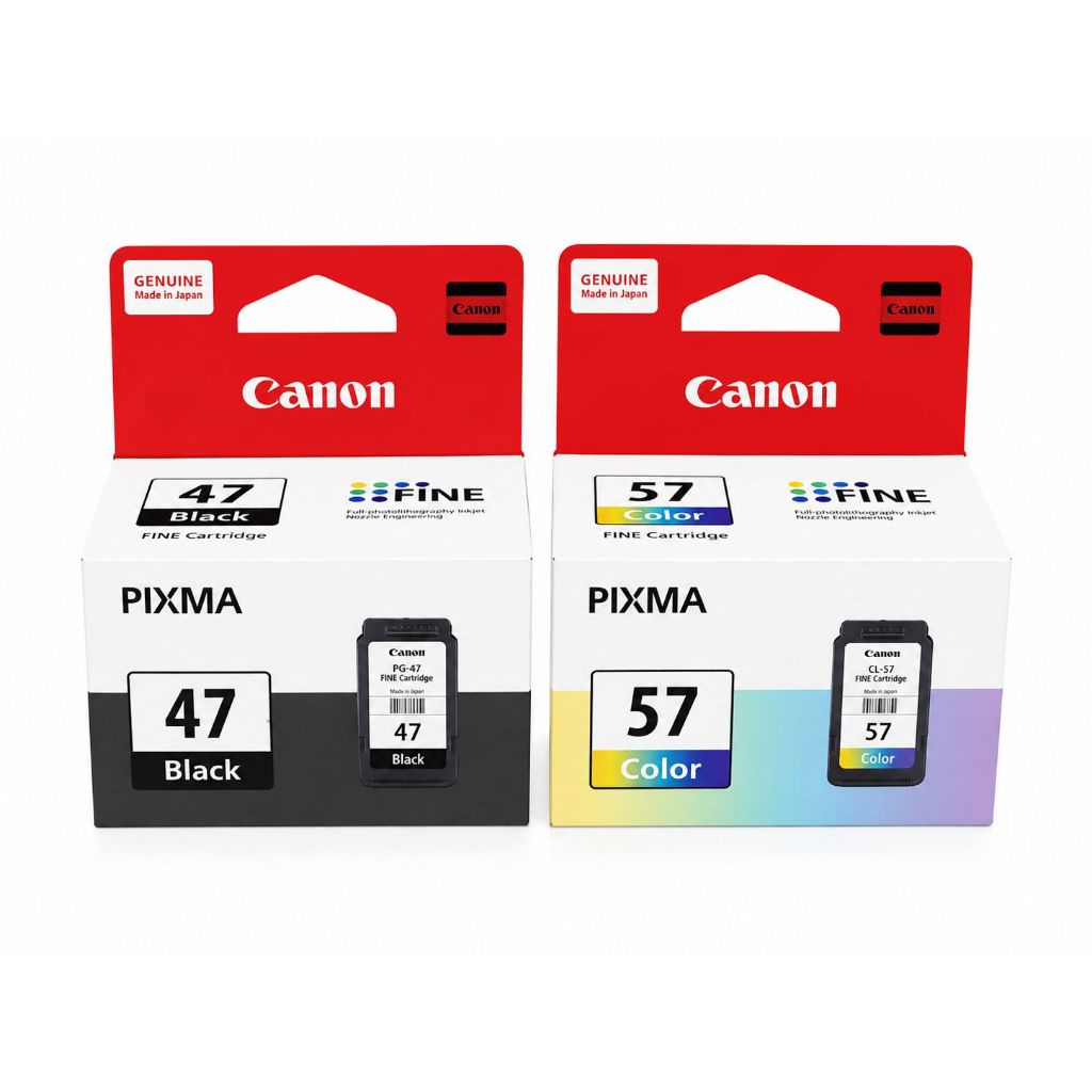 Cartridge Canon 47 Black / Cartridge Canon 57 Color