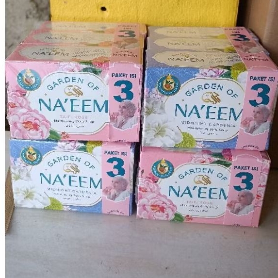 Sabun na'eem / sabun naem / sabun naeem shinzui/ PROMO SABUN MANDI 3PCS
