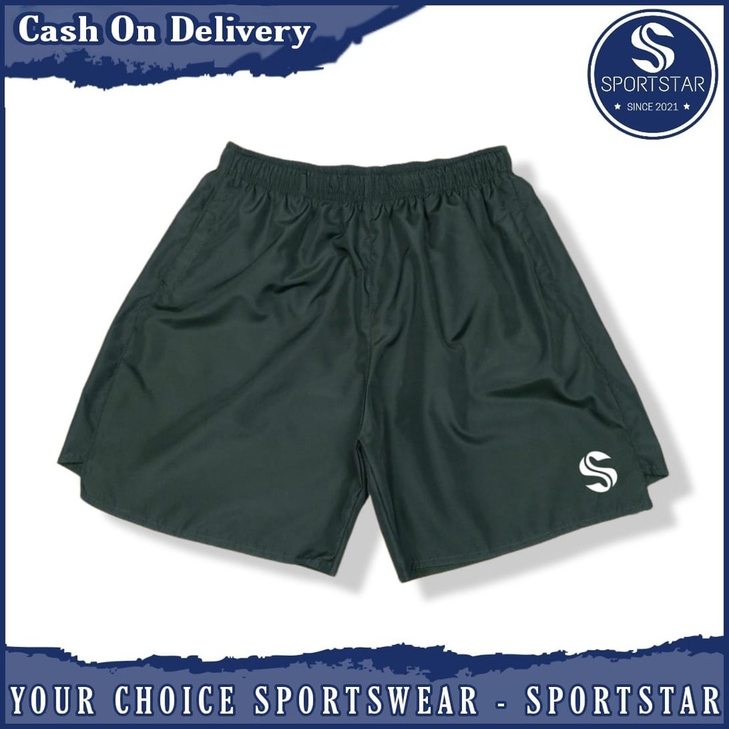 SPORTSTAR - CELANA PENDEK PARASUT OLAH RAGA SAKU RESLETING BOARDSHORT PRIA WANITA CELANA PENDEK OLAH