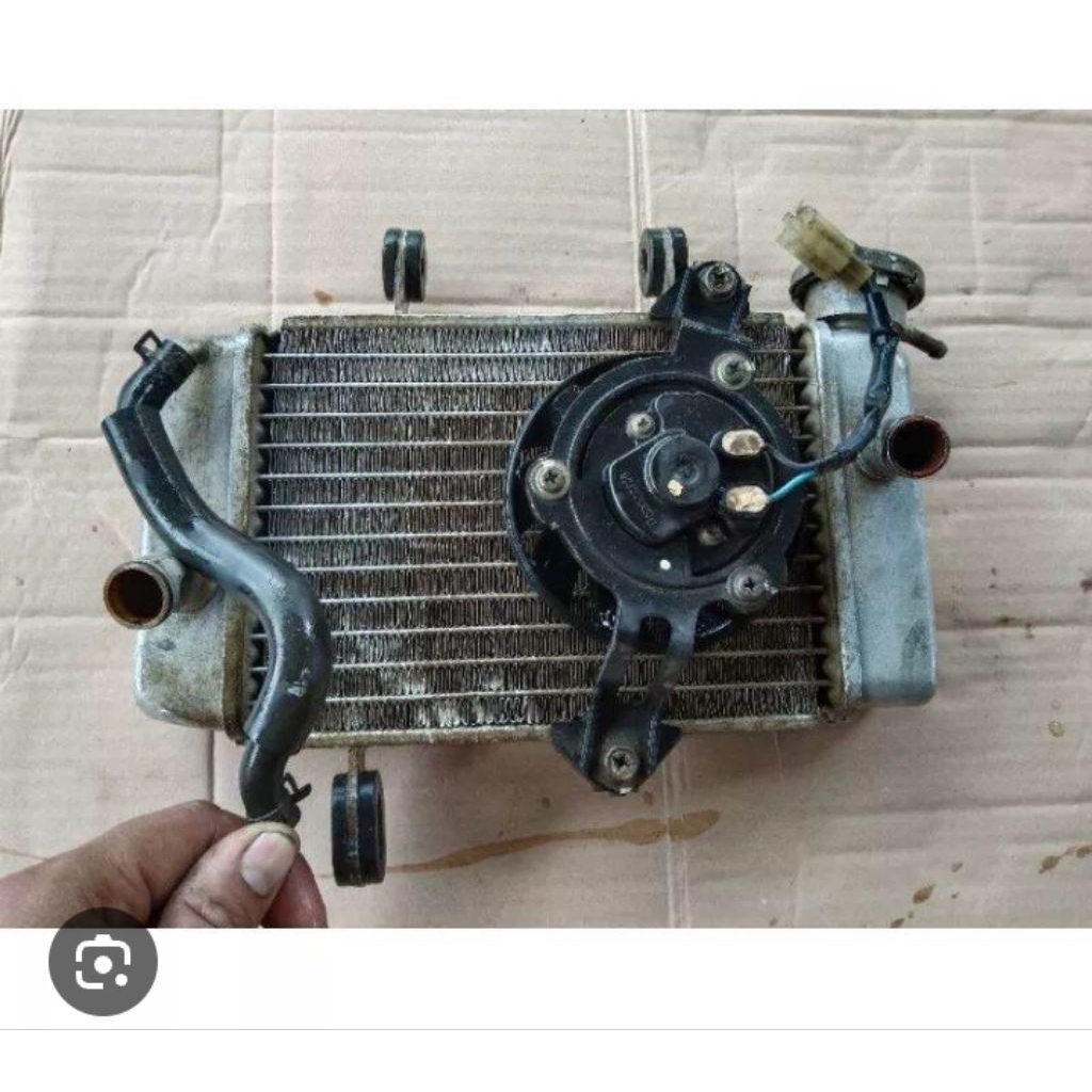 radiator set kipas radiator Jupiter MX 135cc OLD Jupiter new 135cc seken original copotan motor