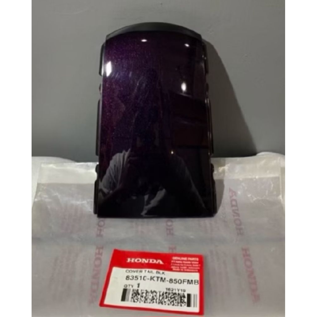 83510 KTM 850FMB COVERTAIL SAMBUNGAN BODY SUPRA X125 HITAM ORIGINAL KANAN