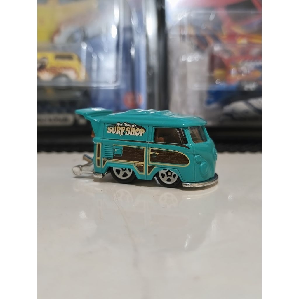 Hot Wheels Kool Kombi Surf Shop Hijau Tosca Loose