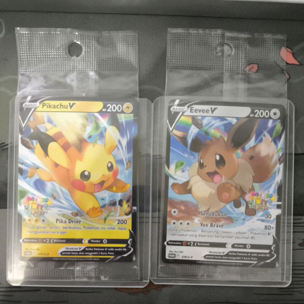 Pikachu Eevee Jakarta Connecting Art 1 set