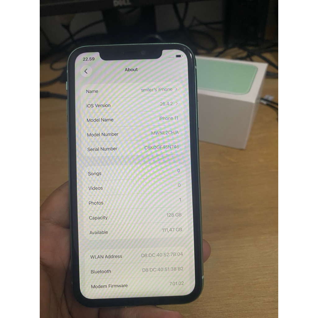 iphone 11 128gb inter