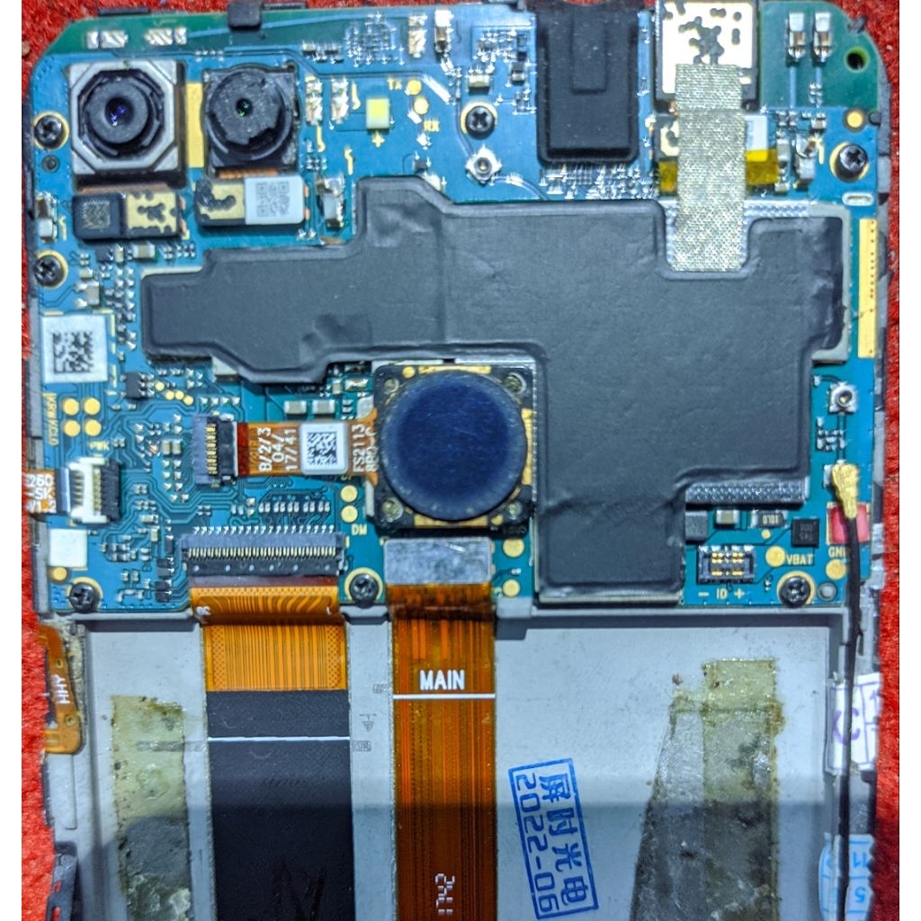 Mesin Asus Zenfone Max Plus M1 4/64 X018D Normal Tested Bonus Kamera+Bezzel+Mesin Bawah+Fingerprint