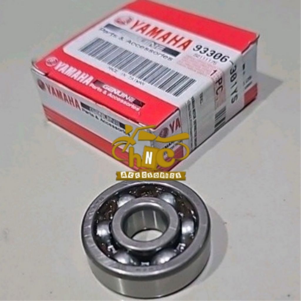 BEARING LAHER GEAR GIR RASIO DEPAN MIO SPORTY SMILE NOUVO Z ORIGINAL YAMAHA YGP 93306-301YS MADE IN 