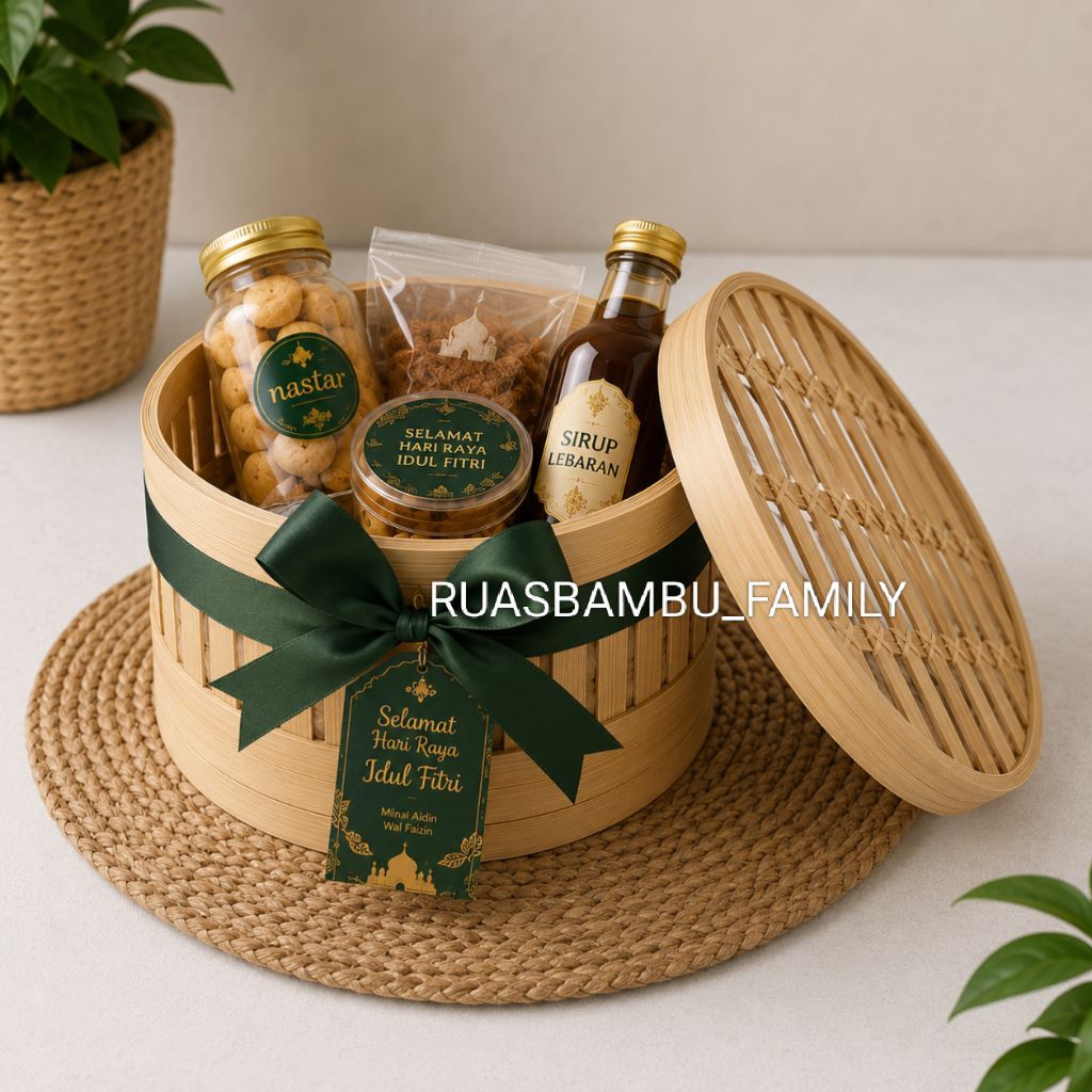 rantang bambu/rantang jarugjug/rantang bambu premium