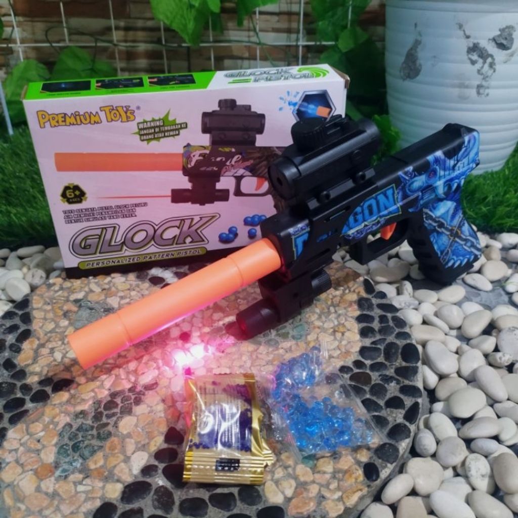 TERLENGKAP mainan Pistol Tembak Water Gel Blaster Kokang Manual terbaru