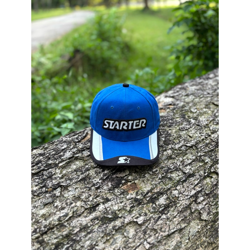 Topi Baseball Starter Spellout Logo