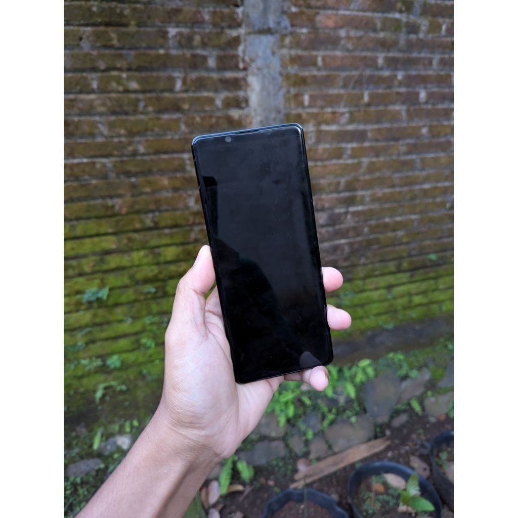 LCD Sony Xperia 1ii / Xperia 1 Mark II Second Original Copotan Set Frame MULUS